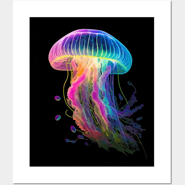 Jellyfish Wall Art by MBNEWS